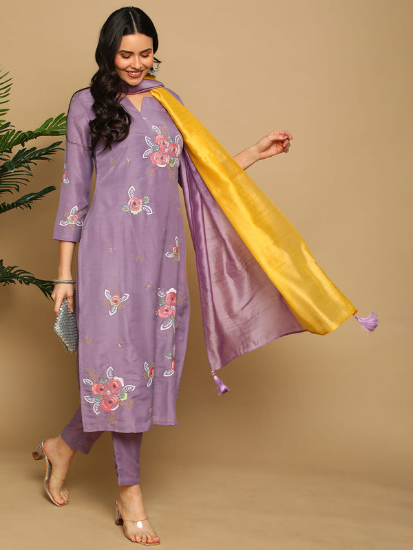 Charming kurta set in muslin silk from our latest collection will take your heart away. Shop Now!